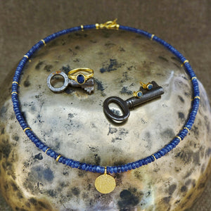Halskette Blue Saphire