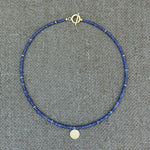 Laden Sie das Bild in den Galerie-Viewer, Halskette Blue Saphire
