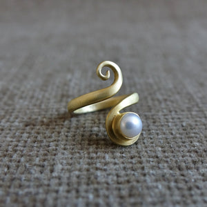 Spiral-Perlenring