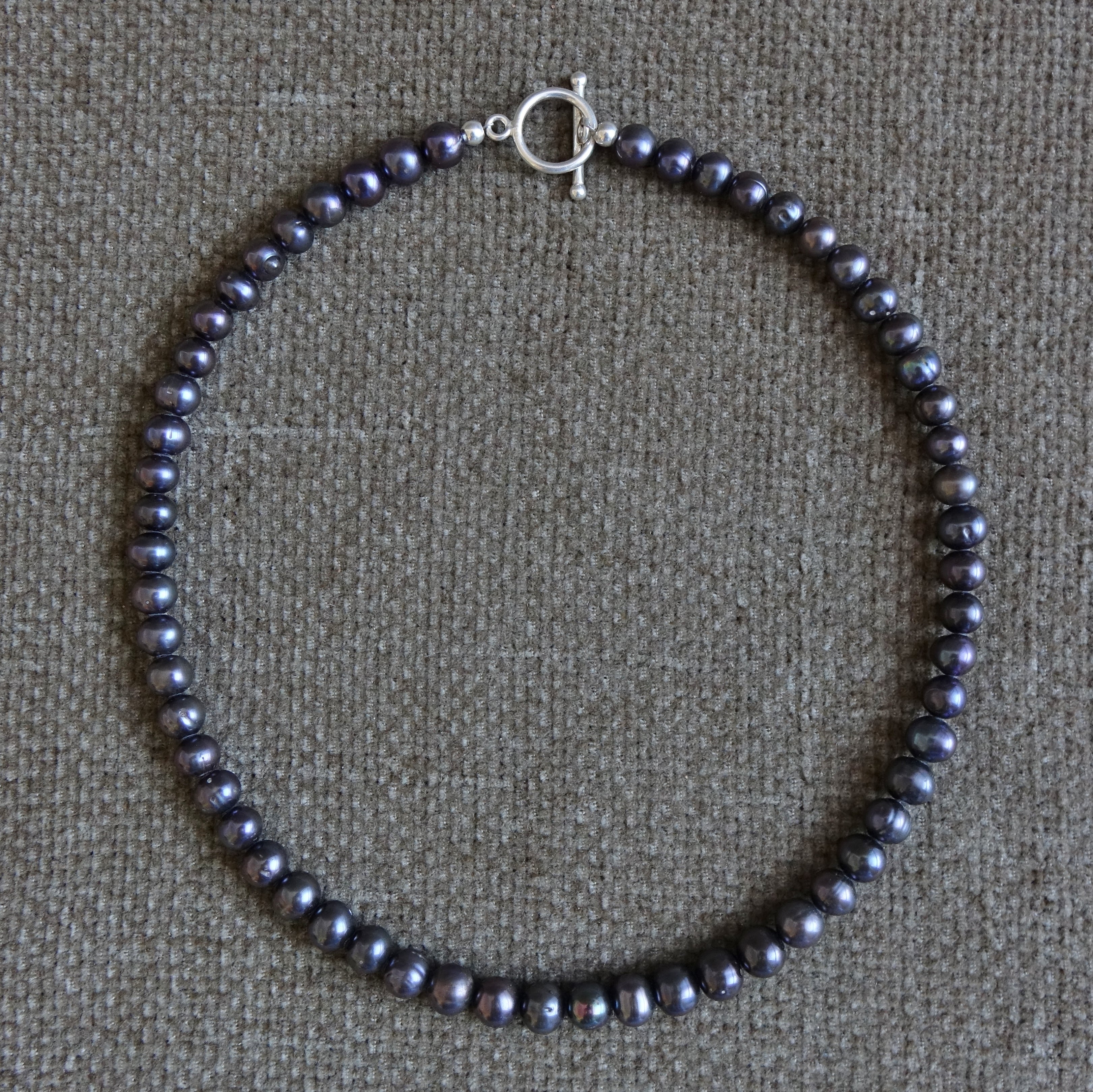 Halskette Black Pearl
