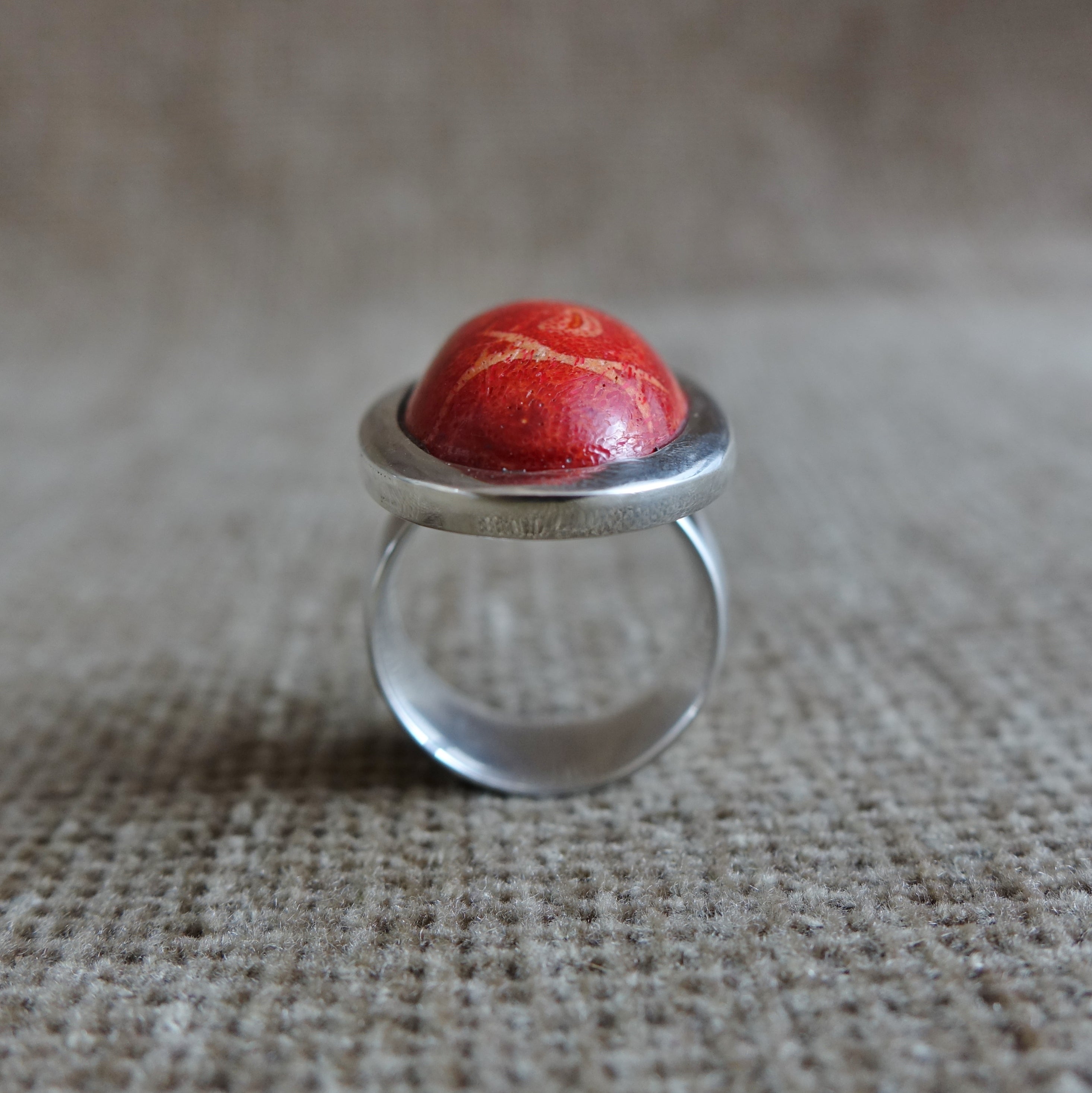 Ring Red Coral